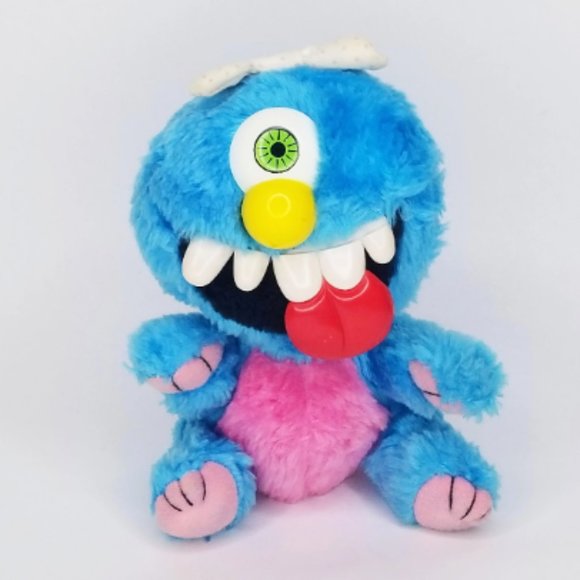 Vintage My Pet Monster Kuddlee Uglee Ugly Plush Cute Miniature - Picture 1 of 5